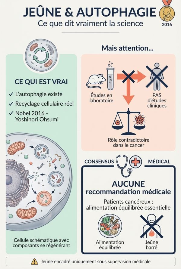 Ce que dit réellement la science sur le jeûne et l'autophagie