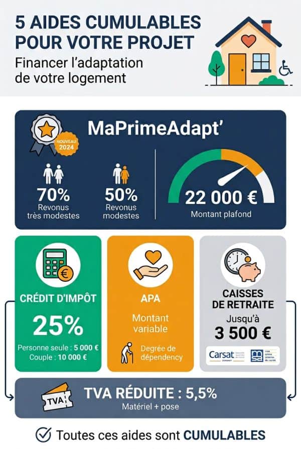 Panorama des aides cumulables pour financer votre projet