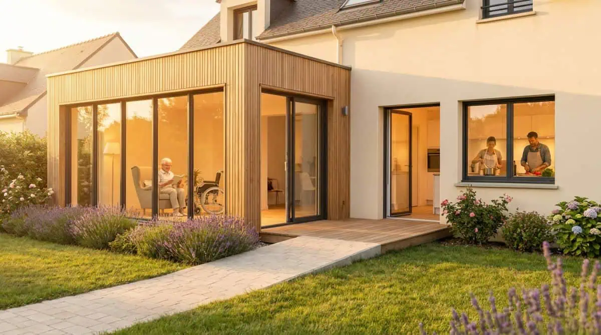 Agrandir sa maison pour un parent senior : le guide 2026