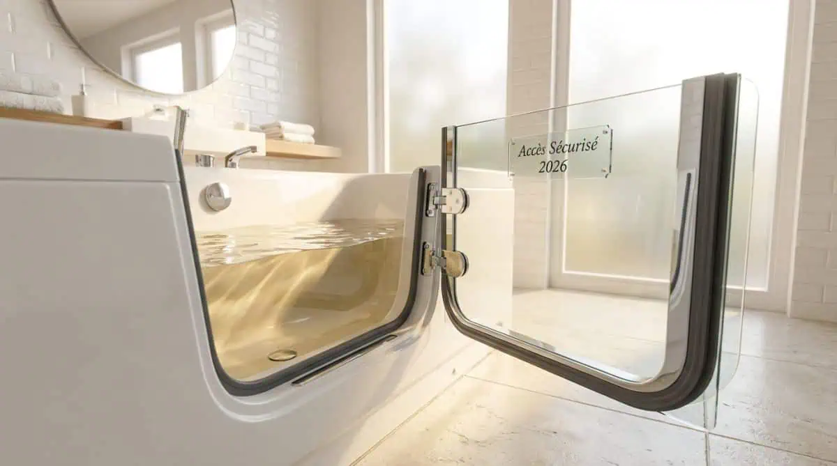 Baignoire à porte : guide complet 2026 pour bien choisir