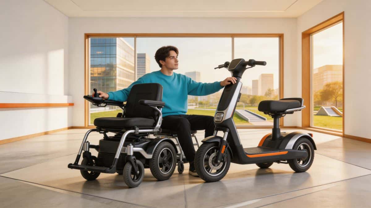 Fauteuil roulant ou scooter de mobilité : comment choisir selon son handicap ?