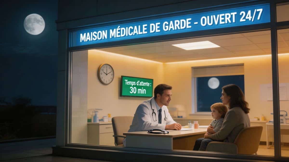 Maison médicale de garde : comment ça marche, quand y aller ?