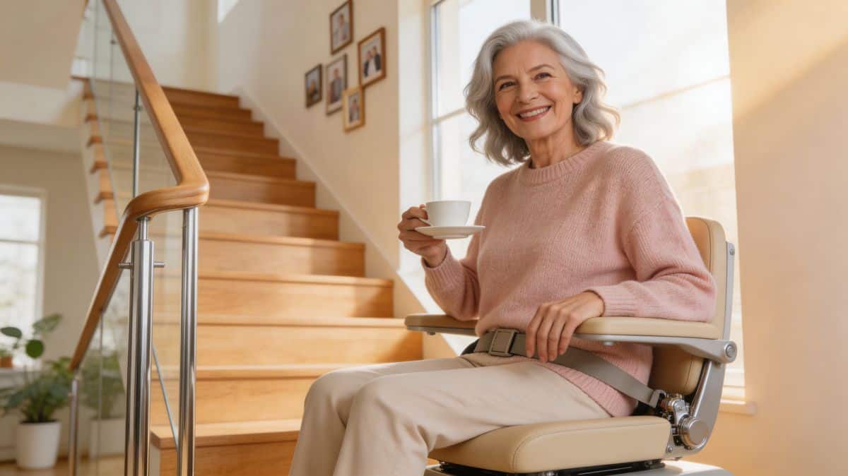 Monte-escalier seniors : budget réel et aides 2026
