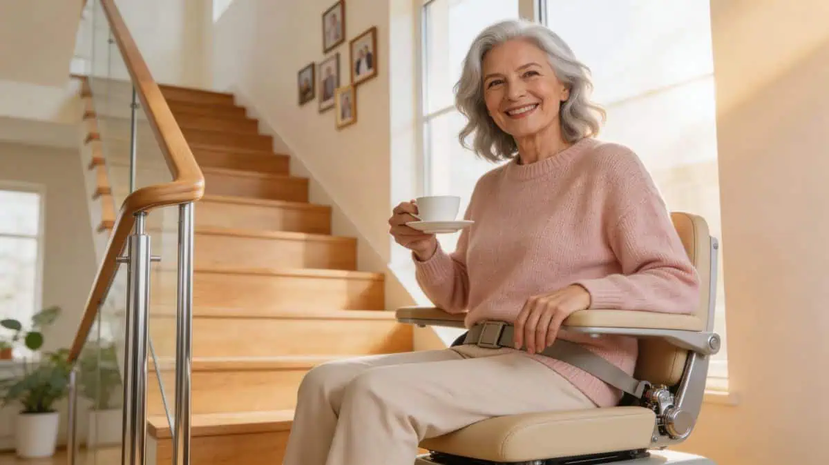 Monte-escalier seniors : budget réel et aides 2026